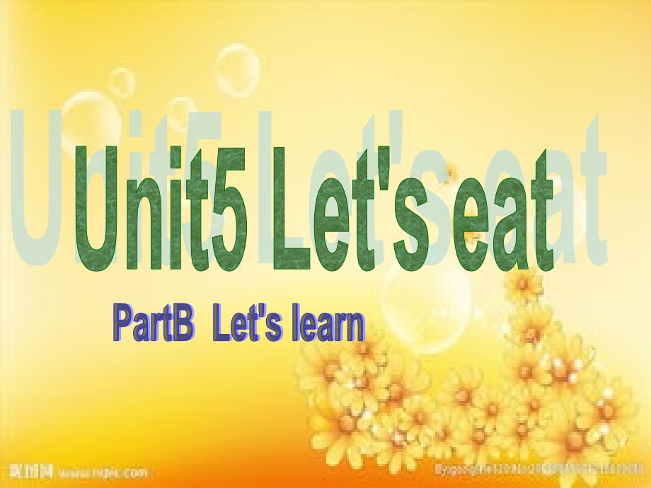 新版pep小学英语三年级上册unit5-B-learn-PPT_第1页