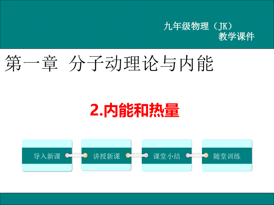 《内能和热量》课件-教科版物理_第1页