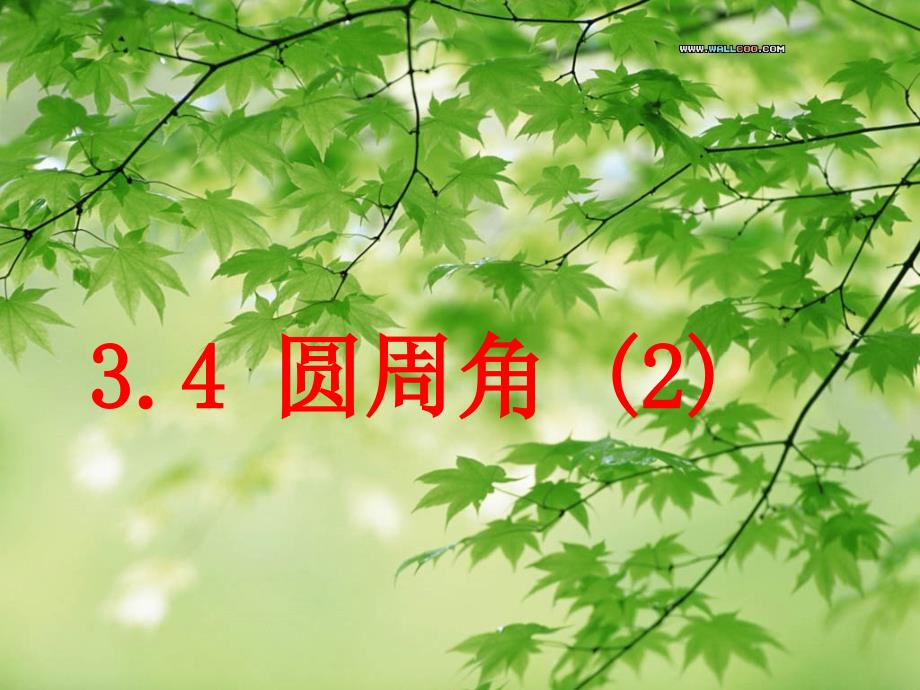 公开课圆周角2_第1页