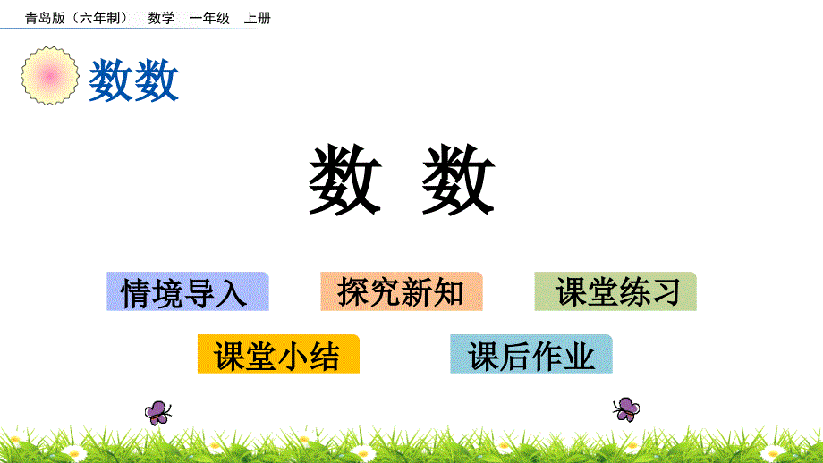 2022年青岛版(六三制)小学《数数》课件_第1页