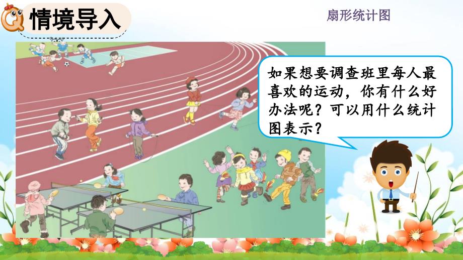 2022年人教版小学数学《扇形统计图的认识》课件_第1页