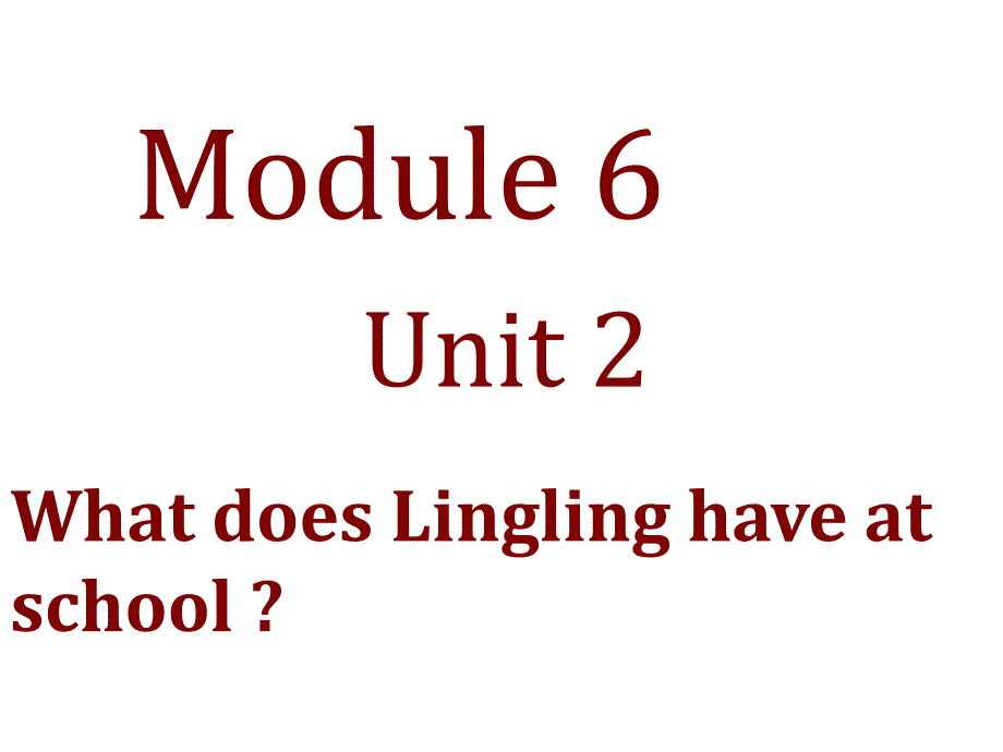 三年级英语下册Module-6-Unit-2-What-does-Lingling外研版课件_第1页