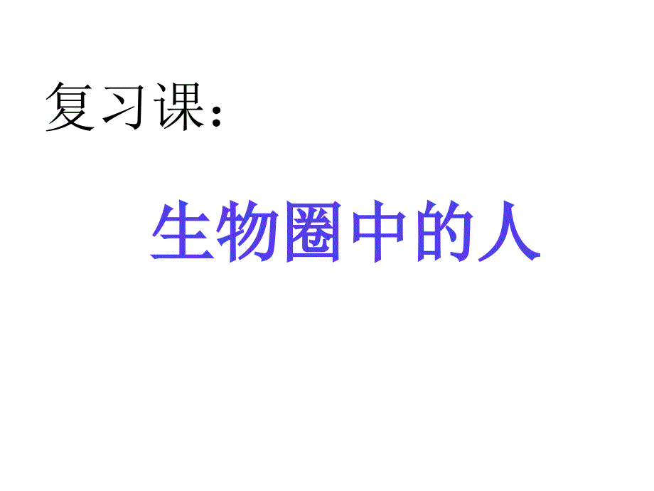 七年级生物生物圈中的人优秀课件_第1页