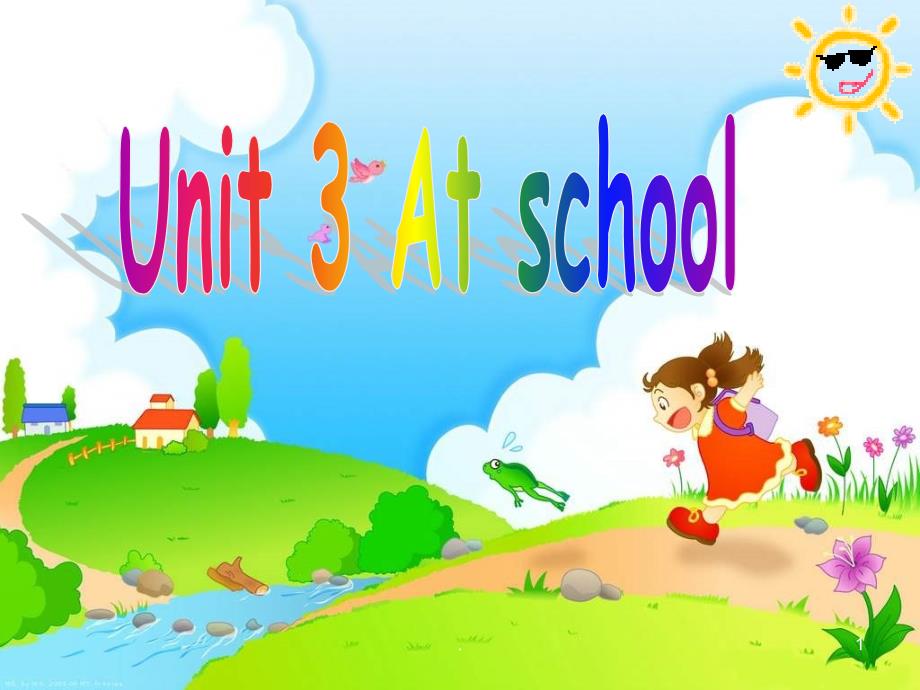 一年级英语上册-Unit-3-at-school课件4-北师大版_第1页