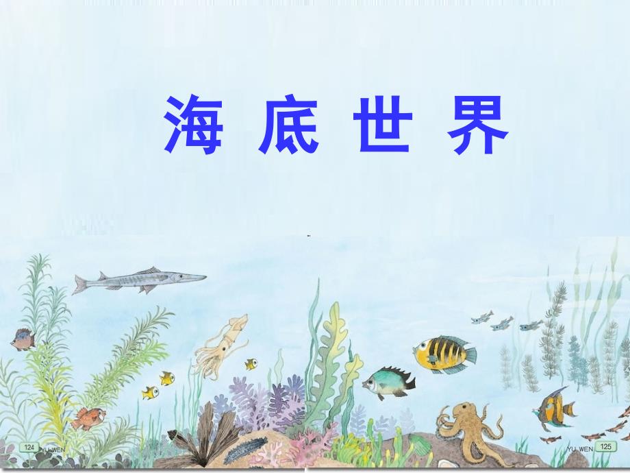 《海底世界》课件_第1页