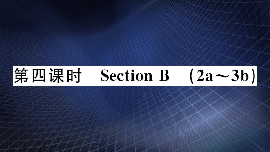 九年级英语全册Unit13We’retryingtosavetheearth第四课时习题课件(新版)_第1页