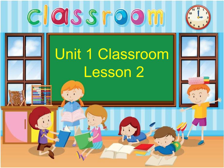 人教版一年级起点小学一年级下册英语《Unit-1-Classroom》课件_第1页