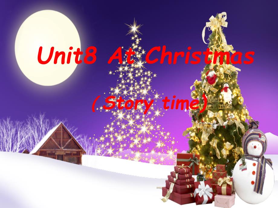 五年级英语上册Unit-8-At-Christmas(Story-time)译林版课件_第1页