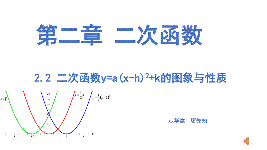 九年级数学二次函数的图像3课件_第1页