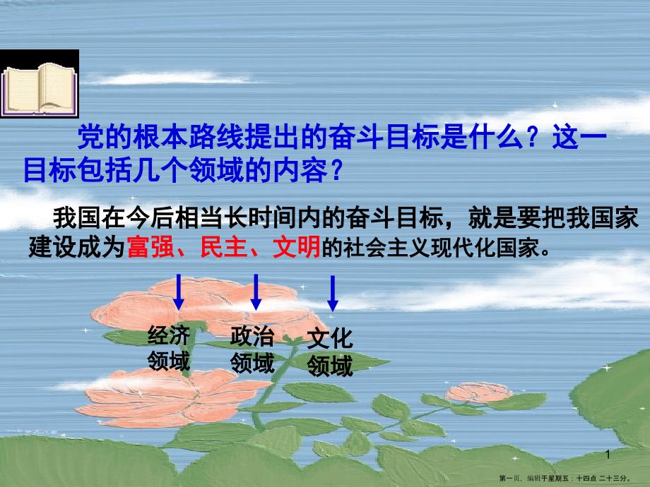 九年级政治《富有活力的基本经济制度》课件-粤教版_第1页