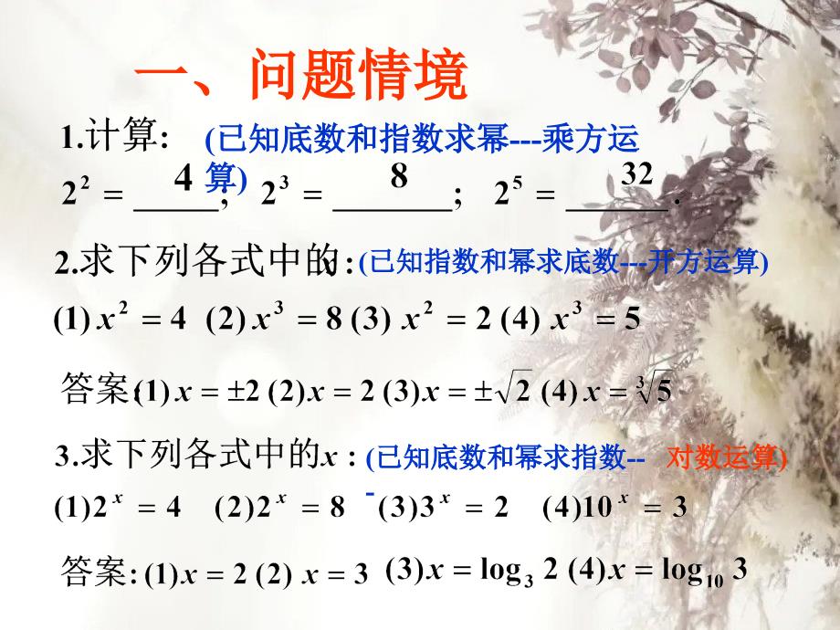 教学课件对数的概念_第1页