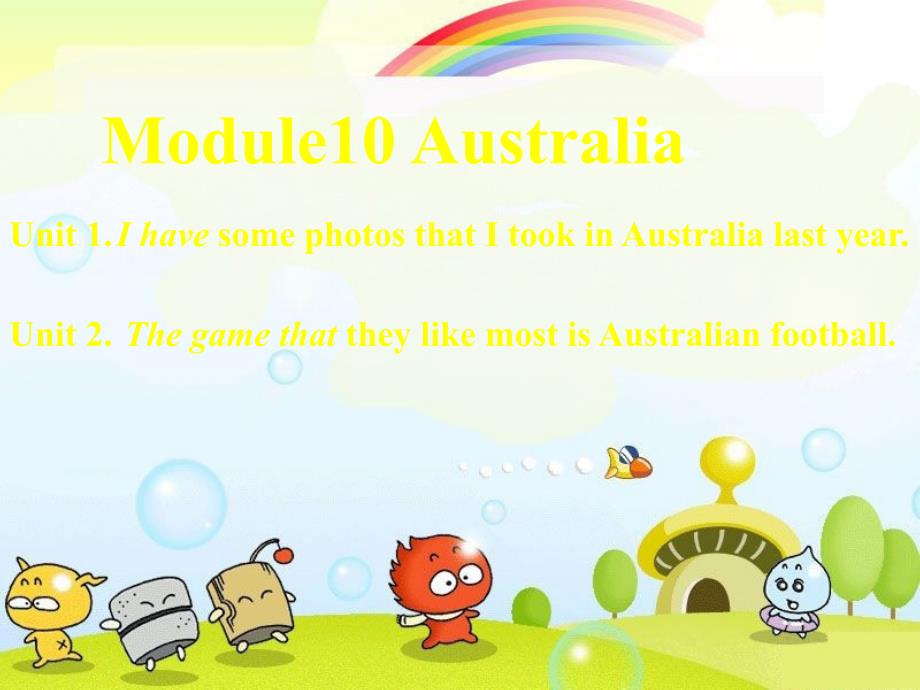 外研版九上M10-AustraliaU3-Language-课件_第1页