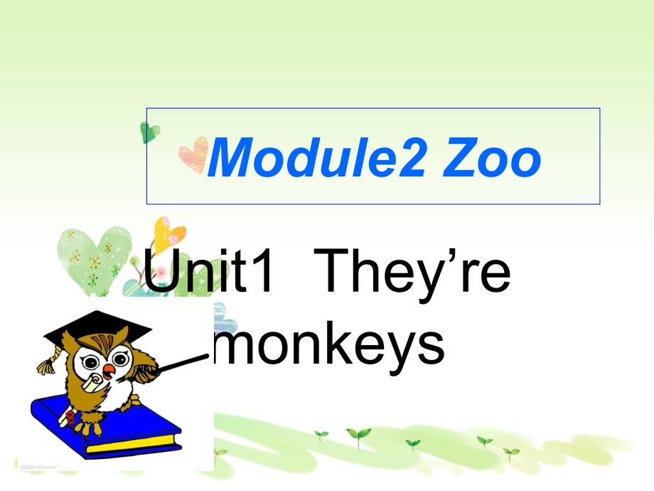 外研版(三起)三年级下册Module-2《Unit-1-They-are-monkeys》课件2_第1页