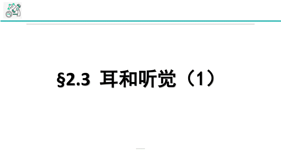 浙教版科学课件《耳和听觉》优质课教学1_第1页