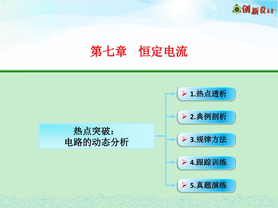 热点突破电路的动态分析_第1页