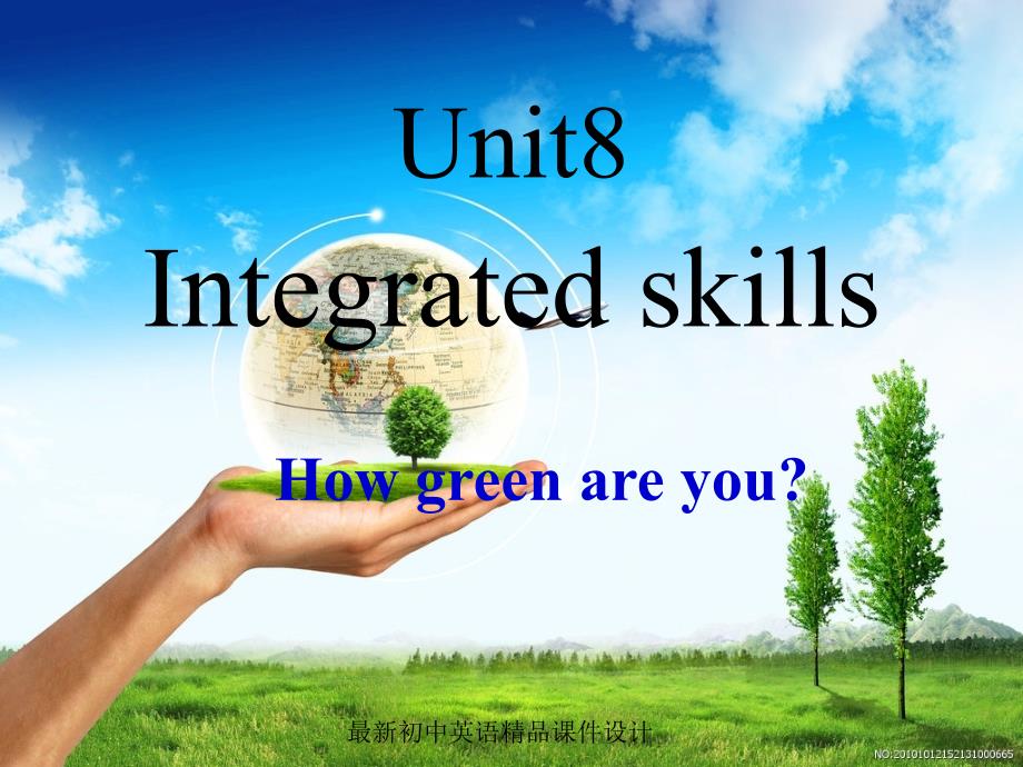 最新牛津译林版八年级英语下册-Unit-8-A-Green-World-Intergrated-skills课件-_第1页