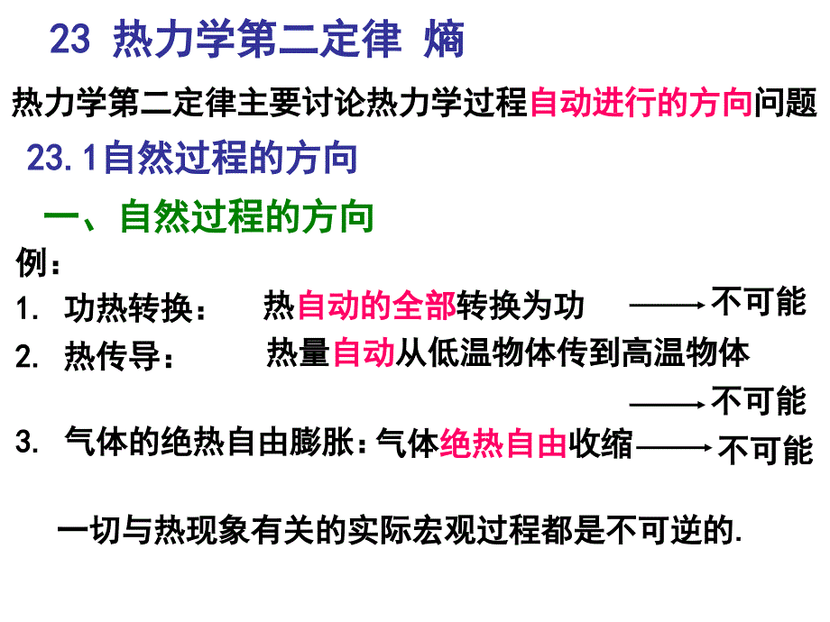 热力学第二定律熵课件_第1页