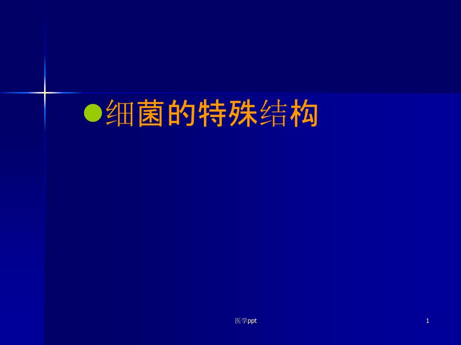 泰山医学院医学微生物学细菌的特殊结构课件_第1页