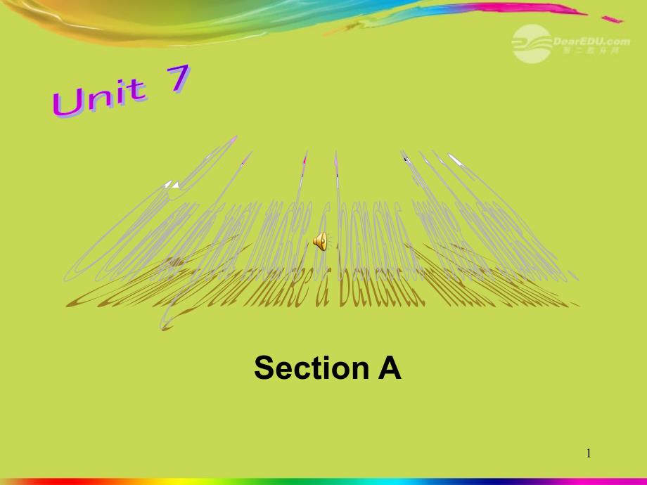 湖北省钟祥市石牌镇八年级英语上册《-Unit7-Section-B-Period-2》课件-人教新目_第1页