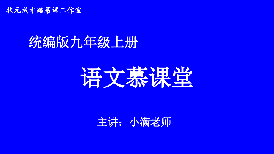 最新统编版九年级语文上《-我爱这土地-》公开课一等奖课件_第1页