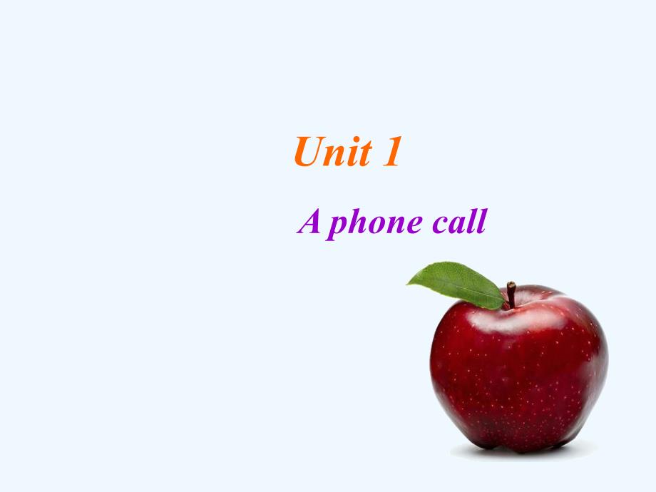 滑县某小学五年级英语下册-Unit-1-A-phone-call课件1-剑桥版_第1页