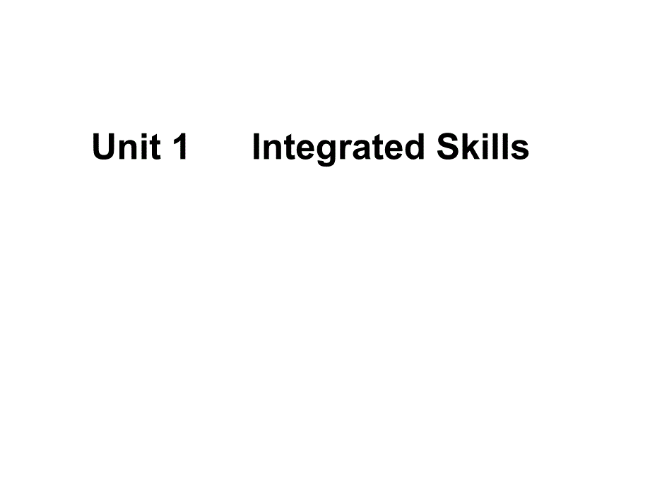 新译林版英语七年级上册unit-1-Integrated-skills课件_第1页