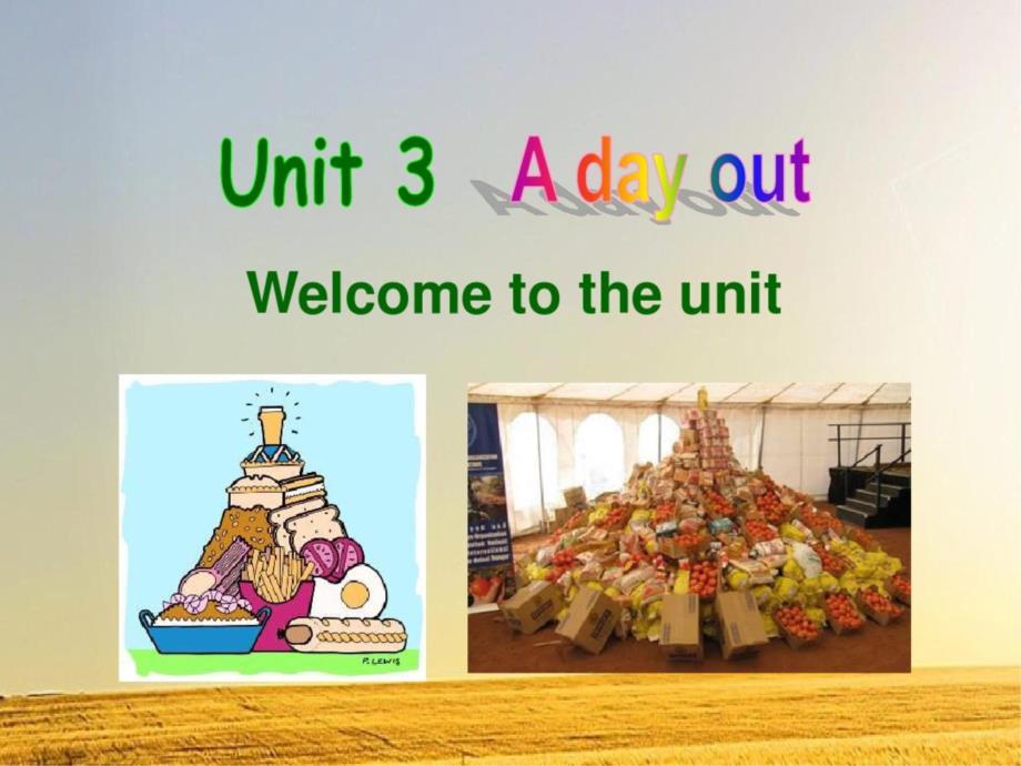 牛津译林版8A-Unit3-A-day-out-Welcome-to-the-unit课件_第1页