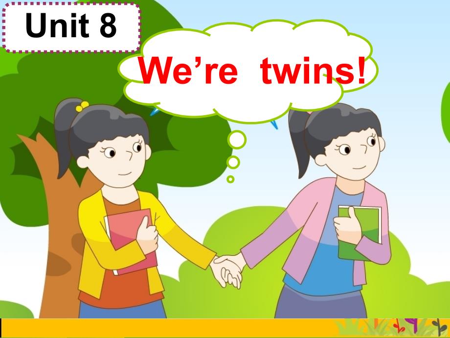 牛津译林苏教版三年级unit8-We're-twins-story-time课件---副本_第1页