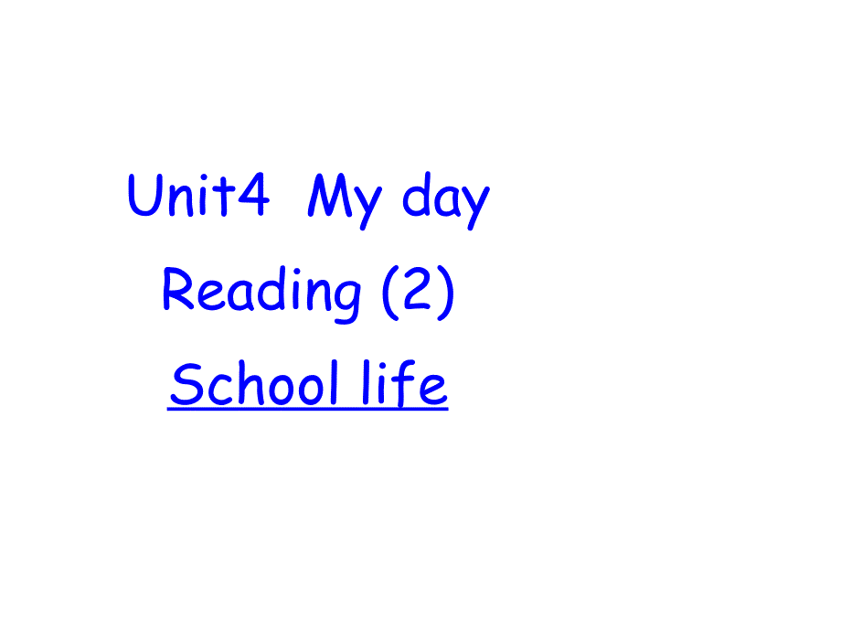 牛津译林版七年级英语上册Unit-4--My-day-Reading-课件_第1页