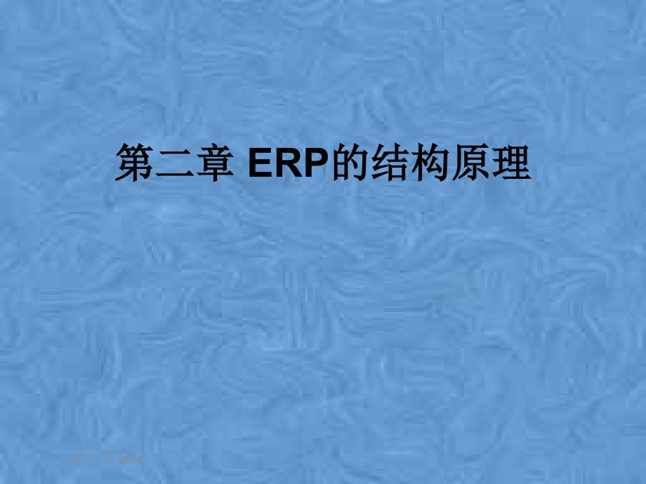 第二章-ERP的结构原理课件_第1页