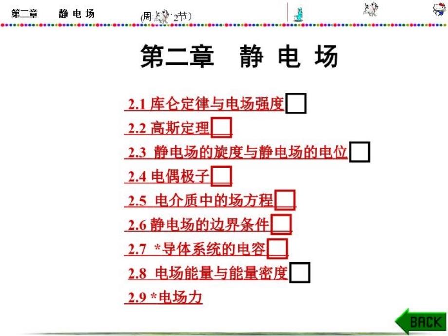 电磁场理论第2章：静电场课件_第1页