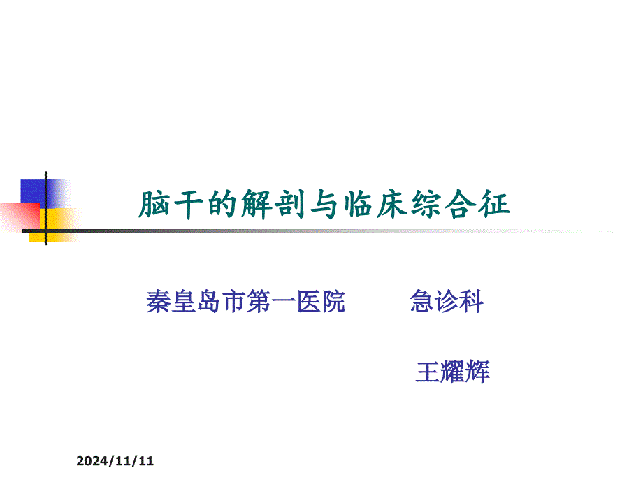 脑干解剖及综合征课件_第1页