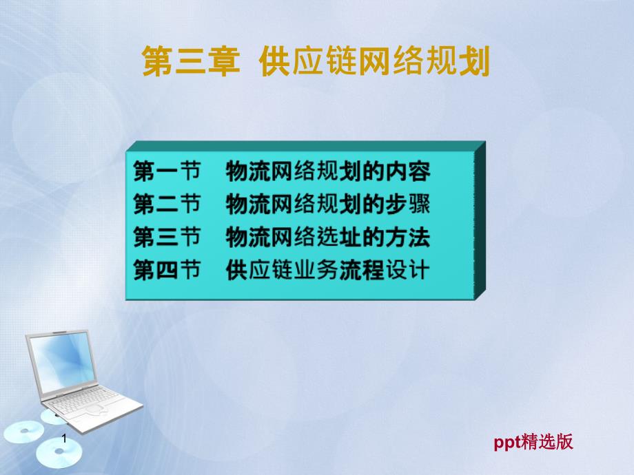 第三章供应链网络规划课件_第1页