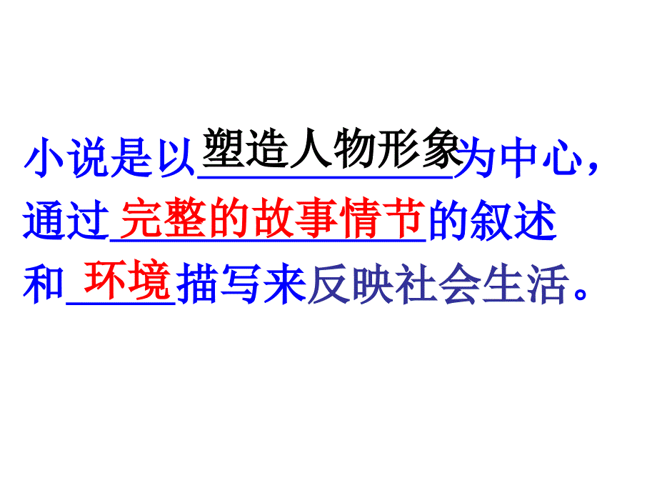 高三语文复习课件：赏析小说中的人物形象_第1页