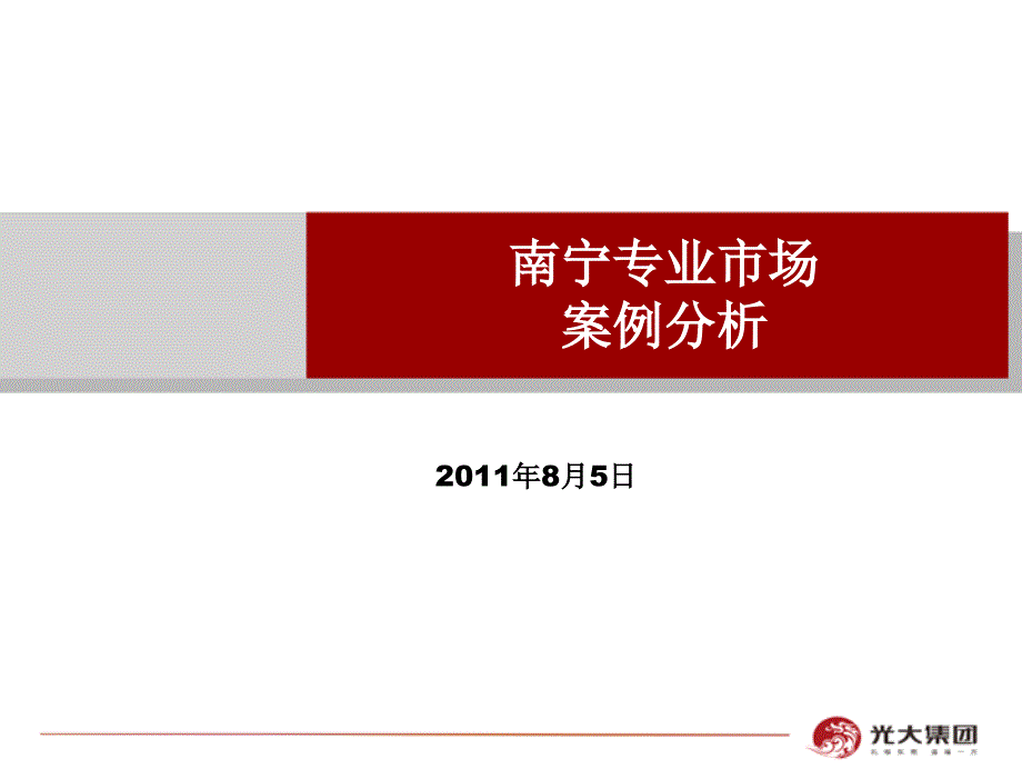 南宁专业市场案例研究分析_第1页