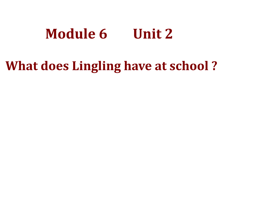 三年级英语下册Module-6-Unit-2-What-does-Lingling外研版2课件_第1页