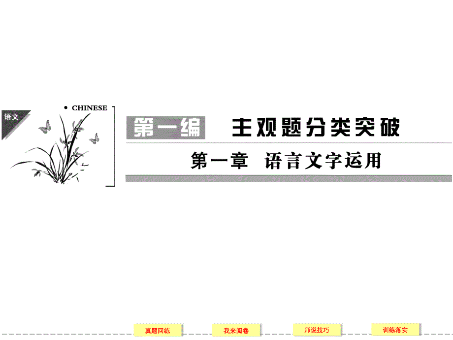 2012年《新课标创新设计》高考语文二轮复习课件《新课_第1页