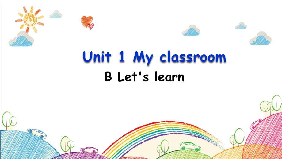 人教版PEP英语四年级上册《unit1-B-Let's-learn》课件_第1页