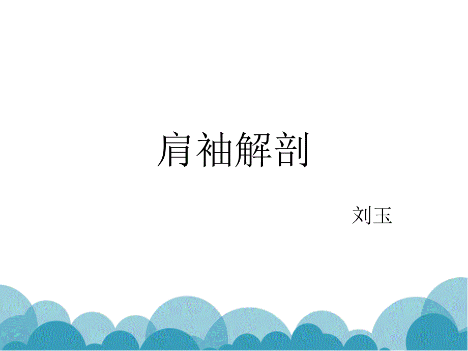 肩袖解剖-PPT_第1页