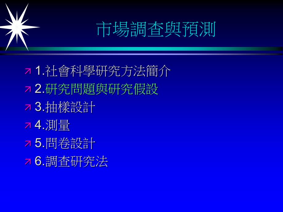 市场调查与预测----研究问题与研究假设M2_第1页