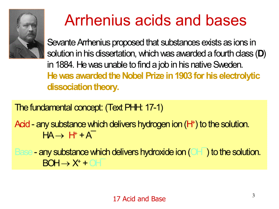 高等有机化学 教案 4 酸和碱 acid and base_第1页