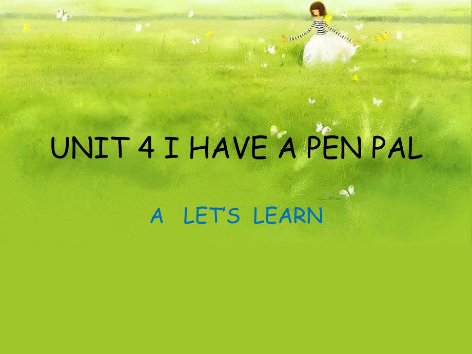 Unit_4_I_have_a_pen_pal_第1页