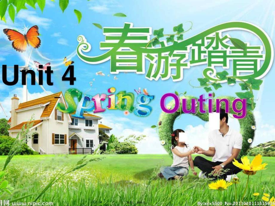 闽教版小学英语五年级下册unit4-Spring-Outing课件-图文_第1页