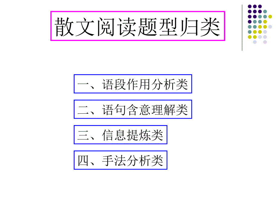 散文阅读题型归类_第1页