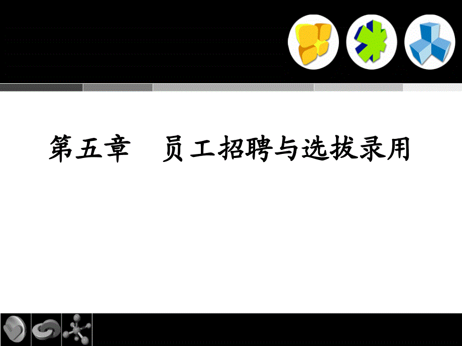 第五章 员工招聘及选拔录用_第1页