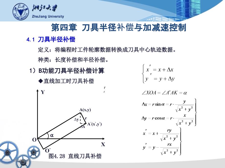 第四章 刀具半径补偿与加减速控制_第1页