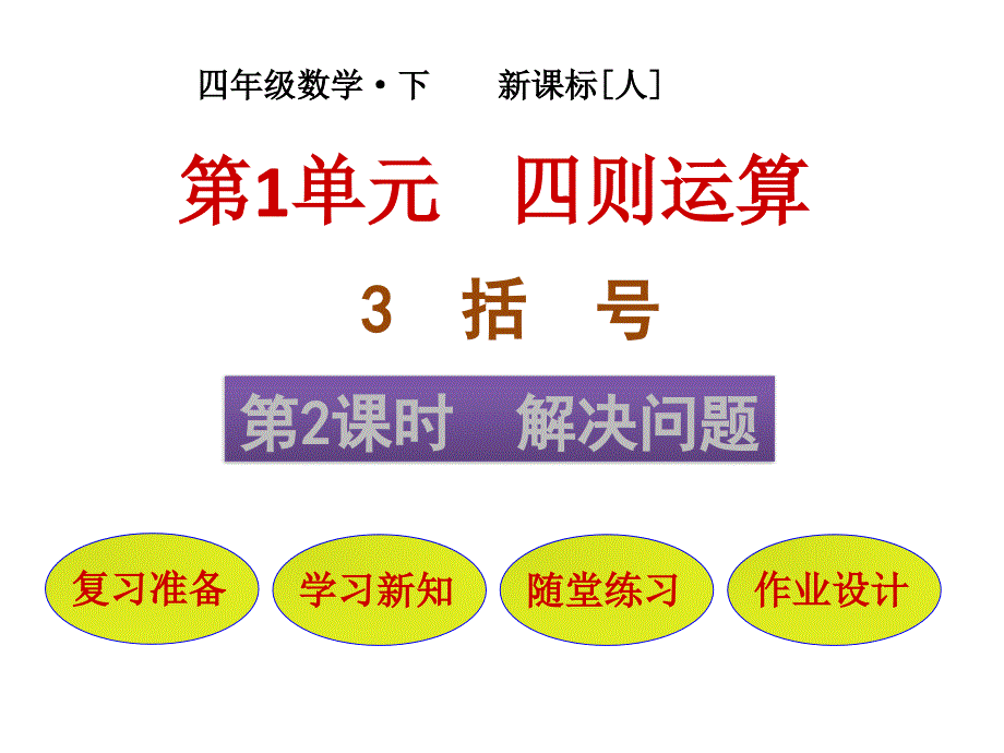 四年级下册解决问题人教版3课件_第1页