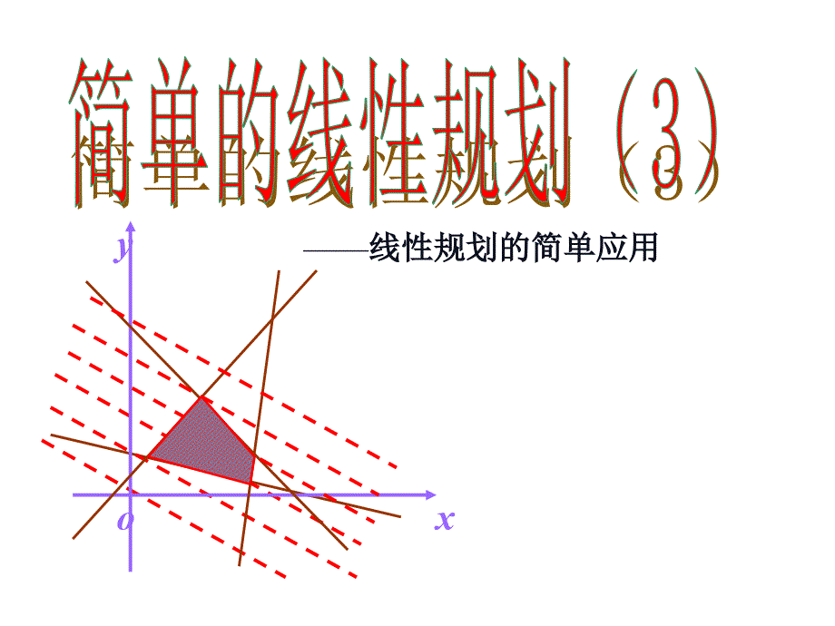 简单的线性规划整点最优解_第1页