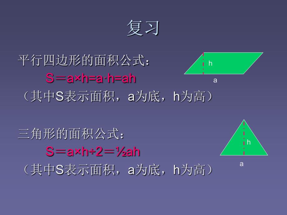 梯形面积的计算_第1页