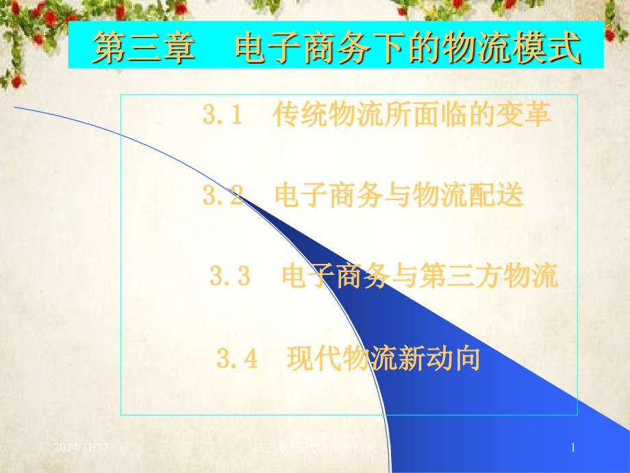 电子商务与物流的配送模式课件_第1页